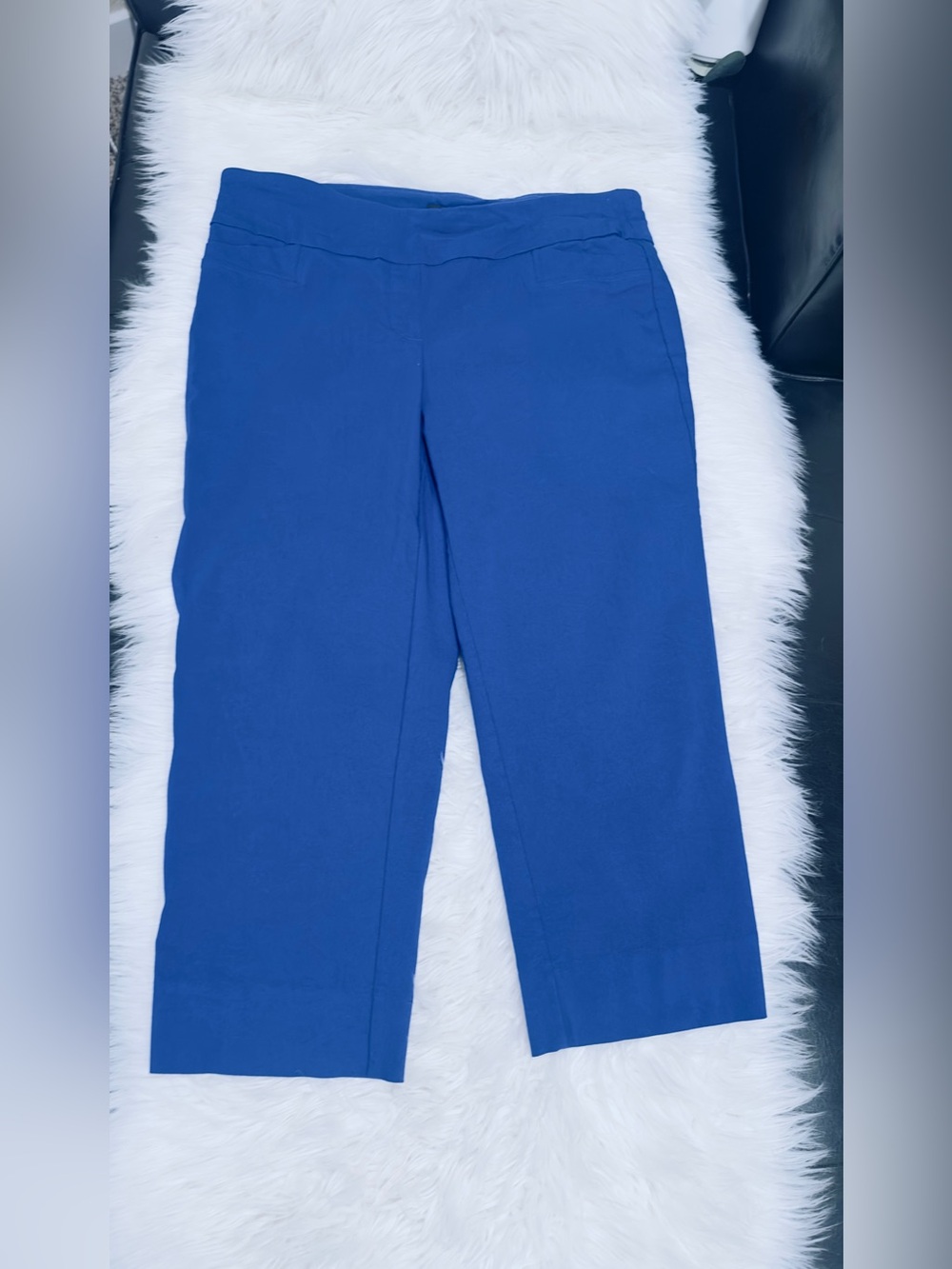 Zac & Rachel Cobalt Cropped Ponte Pants
